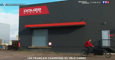 Le boom des vélo cargo made in France au JT de TF1 du 26/11/2022